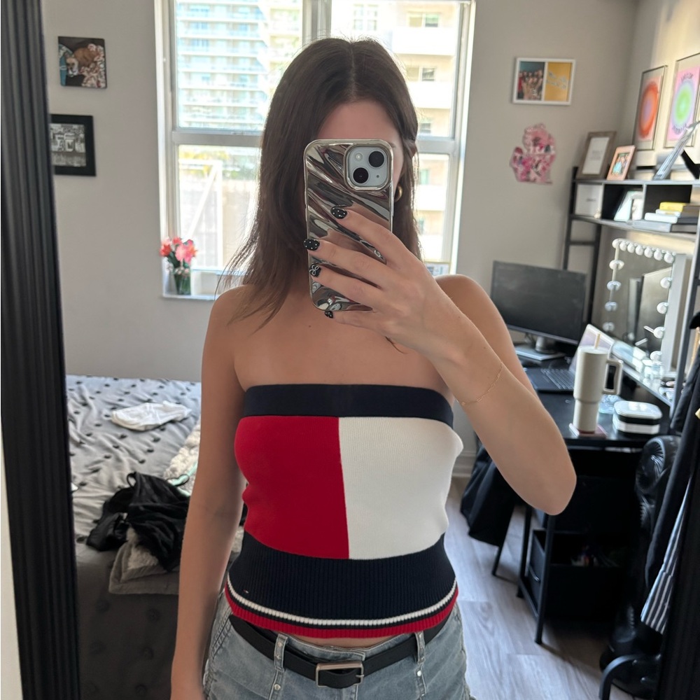 Tommy Hilfiger Knit Tube Top